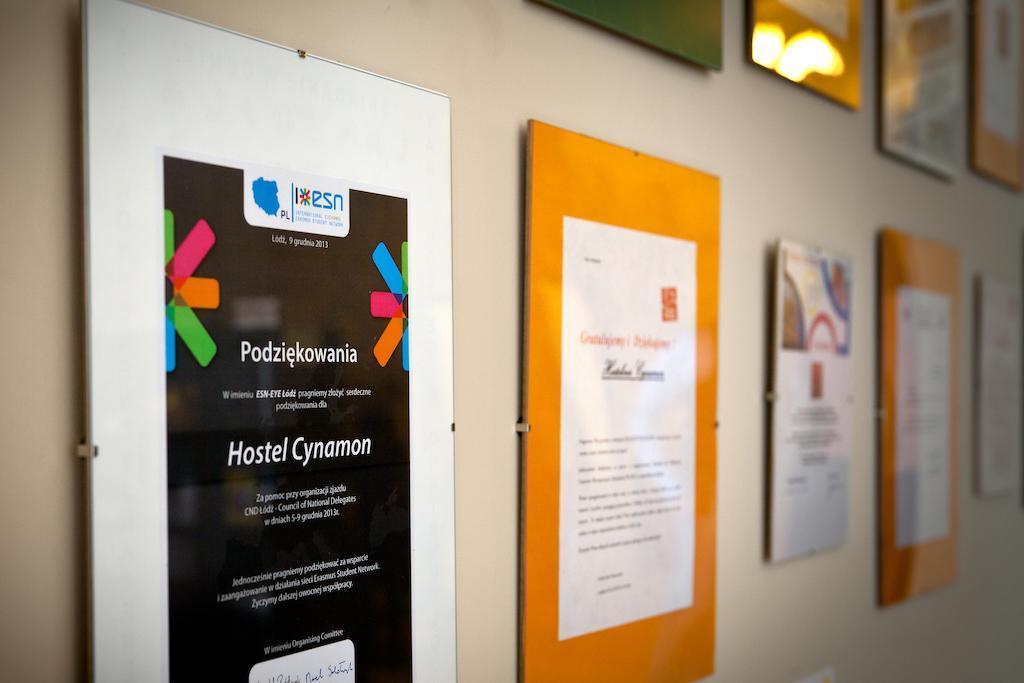 Cynamon Hostel Lodz  Exterior photo